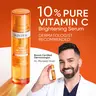 [SKINTIFIC] Pure Vitamin C Brightening Serum for face with 10% L-Ascorbic Acid, Fades Dark Spots, Evens Skin Tone, Boosts Radiance, Duo Chamber Fresh Lock Technology, Glow C + Brightenyl, Cruelty-Free, Black Friday Gifts, Holiday Gifts