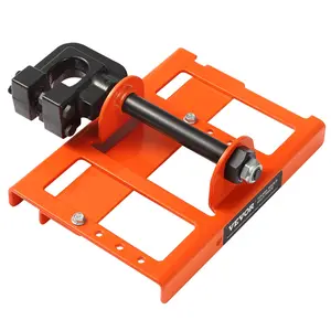 Cast Iron Chainsaw Mill, Vertical Lumber Cutting Guide with 2-6 in Cutting Width, Portable Timber Chainsaw Attachment with Anti-Loosen Nuts & Fixed Shaft, Lightweight Wood Milling Tool for Builders