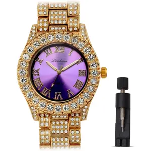 Iced Bling Out 45MM Women's Luxury Watch - Perfect for Any Occasion
