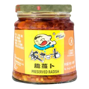FSG Crispy Pickled Radish 280g - Authentic Korean Flavor, Crunchy Snack, Perfect for Bibimbap & Side Dish