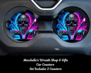 Gaming Car Coasters - Upgrade Your Car Interior with Stylish and Functional Car Coasters
