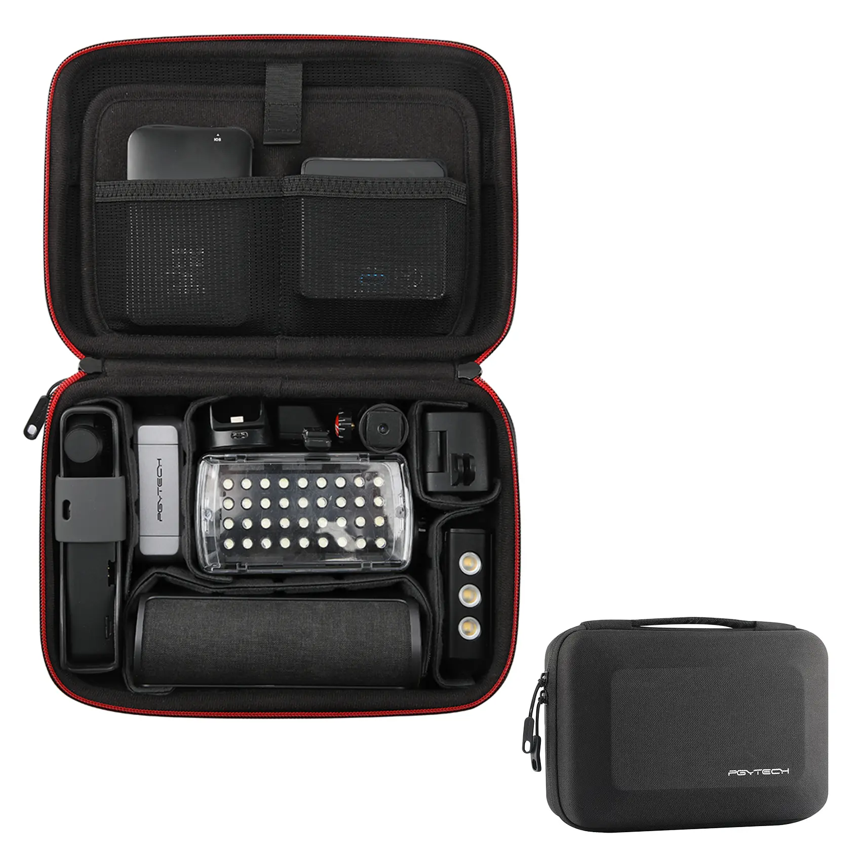 PGYTECH Shockproof Digital Camera Cover & Storage Bag - Camera Accessories for GoPro, Osmo Pocket 3/2, DJI Pocket 2/3, Insta360 X3 - Travel-Friendly with Manufacturer Warranty