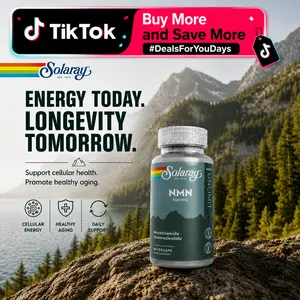 Solaray NMN 500mg — Cellular Energy + Healthy Aging — Premium NMN VegCaps — UNLIMIT
