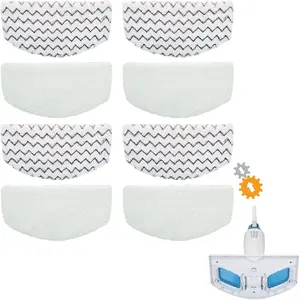 Steam Mop Pads for  PowerFresh 1940 1806 Replacement , 8 Pack