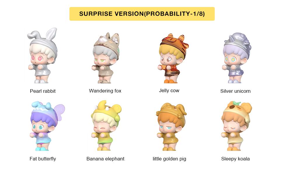 Adorable Animal Figures Valentine's Gift Creatures' Fantasy Land Series Blind Box Mystery Box Random Animal Design Mini Figures Collectible Figures Christmas Stuffers Idea Party Favors Birthday Gift Desktop ornaments Blindbags Surprise Set (Single Box) Adorable Animal Figures Valentine's Gift Creatures' Fantasy Land Series Blind Box Mystery Box Random Animal Design Mini Figures Collectible Figures Christmas Stuffers Idea Party Favors Birthday Gift Desktop ornaments Blindbags Surprise Set (Single Box)