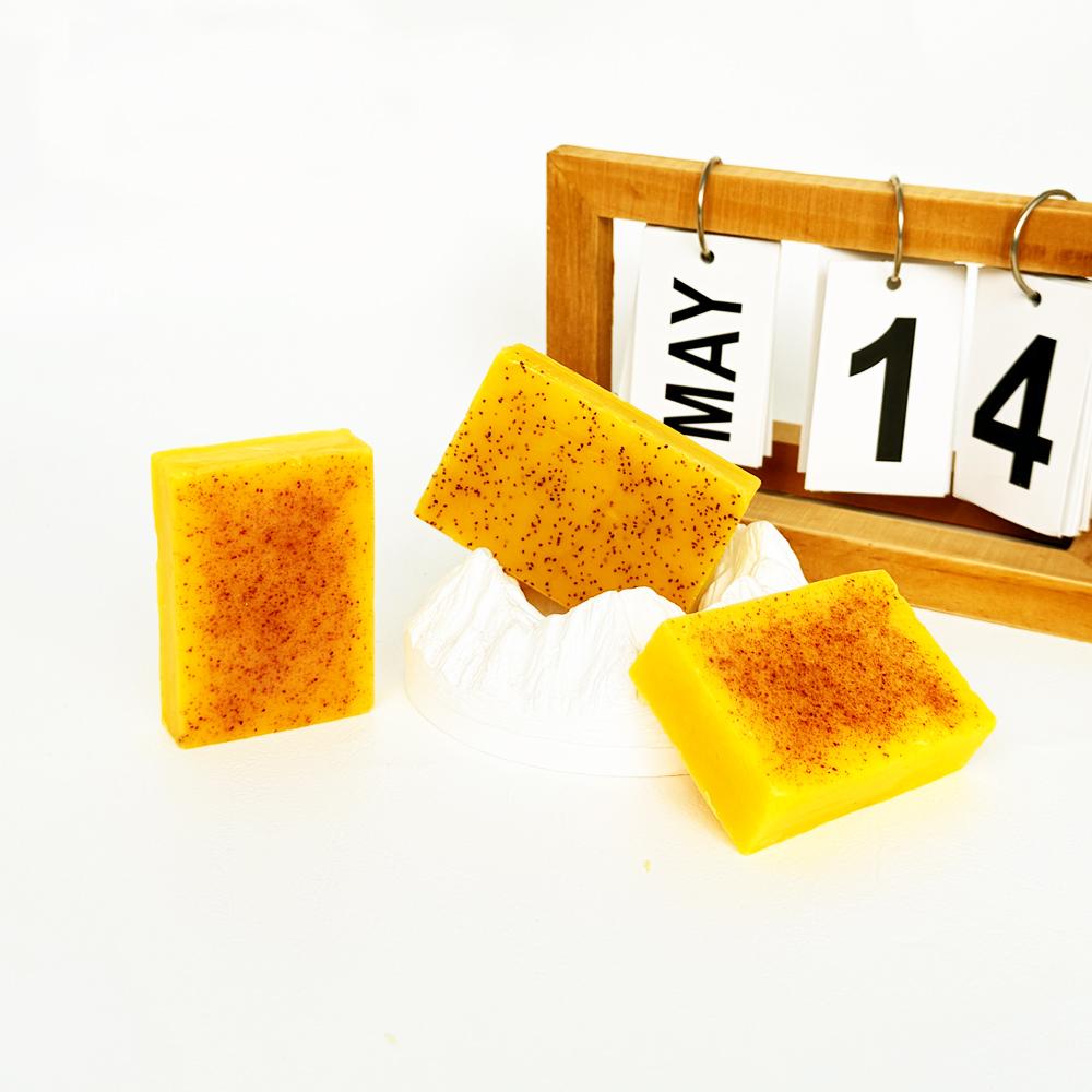 3PCS Turmeric & Kojic Acid Cleansing Soap Set Organic