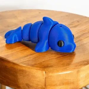 Mini tiny dolphin 3D printed figure decoration