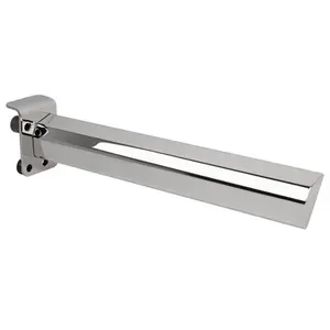 Peterbilt & Kenworth 304 Stainless Steel Fender Mounting Bracket, Driver Side For Models W/ Low Air Leaf & AG400L Suspensions