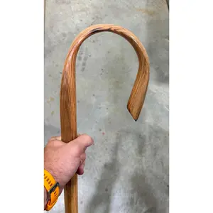 Oak Shepherd's Staff 60" Length. Sometimes called a Crook or a Stockman's cane.