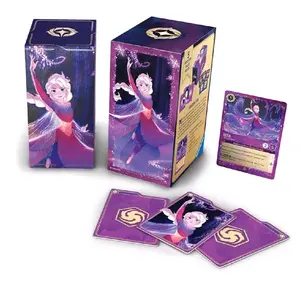 Lorcana TCG: Elsa Gift Box – 5  RANDOM Booster Packs, The Fifth Spirit Promo Card & Storage Box for 252 Cards