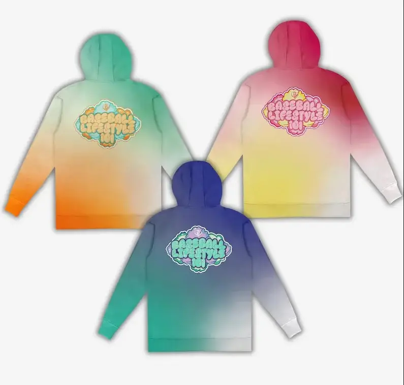 Baseball Lifestyle 101 Cotton Candy Hoodie , BL101 Cotton Candy Collection