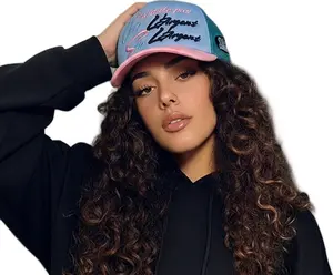 Snapback Hat Cotton Trucker Mesh Solid Adjustable Size Mens Baseball Cap Visor 50% Cotton 50% Polyester One Size Fits All