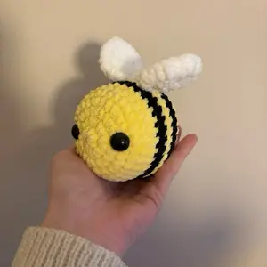 Hand crocheted bee Hand crocheted bee