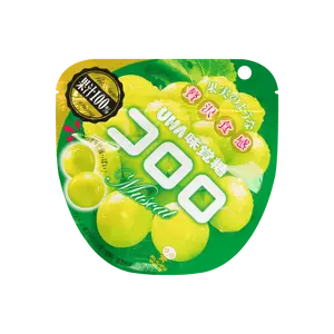 UHA Japan 100% Fruit Juice Gummies Sunshine Rose Grape Flavor 48g
