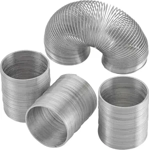 Original Metal Coil Slinky Spring Walking Toys 2-Set of 4-Ideal for Kids Teens &dults Novelty Prize Party Favor Great for Classroom Games Travel Activities Slinky Toy for Fun Deter Squirrel and Pests