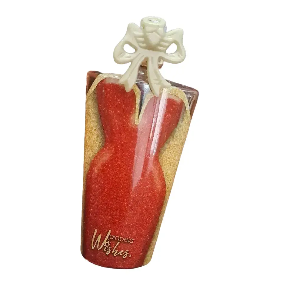Wishes Arabela For Women's 50ml - Red Glitter Bottle with Angel Design