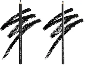 Kohl Eyeliner Pencil, Long-Lasting and Cruelty Free Kajal, Hyper-Pigmented Solid Pencil with Matte Finish, Baby's Got Black (Pack of 2)