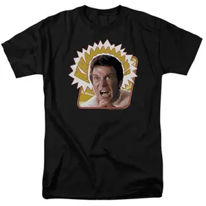 Trevco Star Trek-Khaaaaaan - Short Sleeve Adult 18-1 Tee - Black- 2X