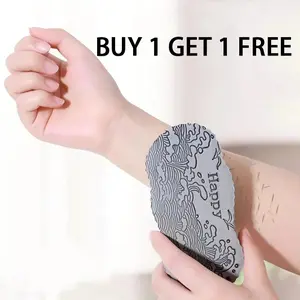 [2 pieces] 3D Bath Sponge，Skin Friendly and Reusable,Alternative to exfoliating Gloves,Random Color. Personal [Buy 1 Get 1 Free]-White+Blue