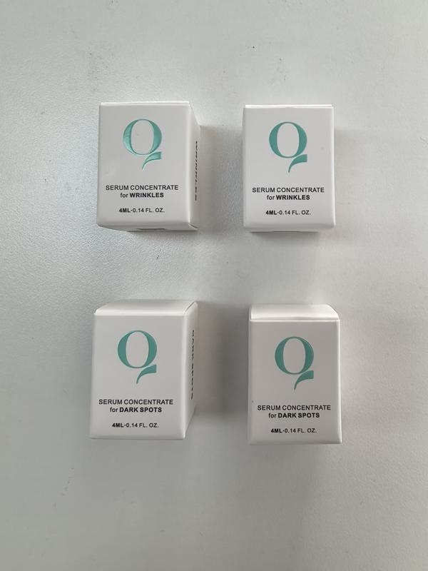 Qure 2 Month Bundle for Wrinkles & Dark Spots Targeted Treatment 2 Month Supply Versatile Use Efficient Results Easy Application