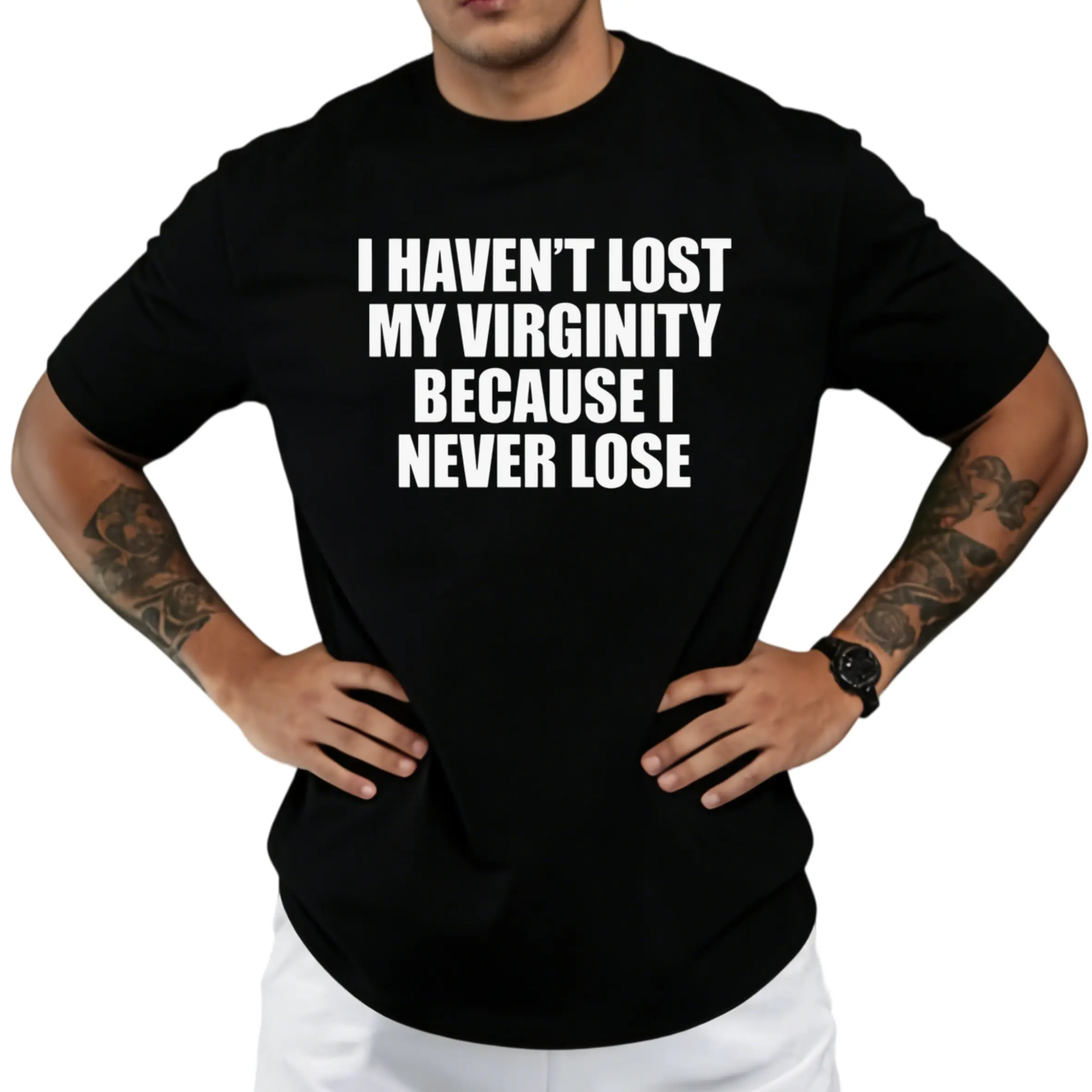 I Haven't Lost My Virginity Shirt, Offensive Gen Z Humor Shirt, Stupid Cringe Gag Tee, Inappropriate Shirt, Funny Meme Shirt, Unhinged Shirt, Adult funny T-shirt, Gift for Men