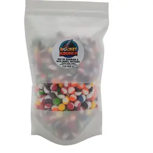 1 lb Wild Rainbow - A 50/50 Mix of Rainbow and Wild Berry Meteors Snack Candy