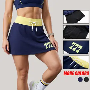 Spring/Summer women’s fashion skirt; breathable, comfortable short skirt for summer; elegant and sophisticated; built-in shorts prevent exposure with pockets; ideal gift for holidays; versatile skirt-shorts for everyday wear, commuting, casual, and sports