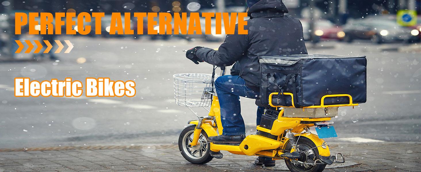 36V 20Ah Electric Bike Battery - Lithium Ion Ebike Battery Pack for 250W 500W 750W 1000W Motor, 4 Pin / 5 Pin High Capacity Replacement Battery with 40A BMS, USB Port & Safe Lock