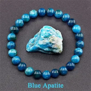 【Communication & Expression】Blue Apatite Bracelet