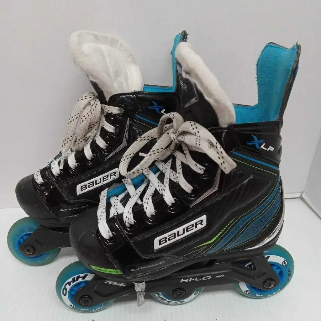 Bauer XLP Inline Roller Hockey Skates - Sizes Y11 - 1 Adjustable