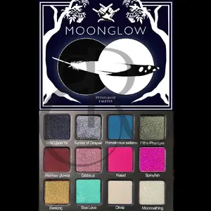 PRE-ORDER MOONGLOW - Eyeshadow Palette Matte Metallic Glitter