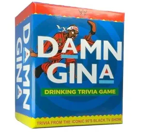 Damn Gina Drinking Martin Trivia Card Game Inspired by The Iconic '90s Black TV Show, Perfect for Family