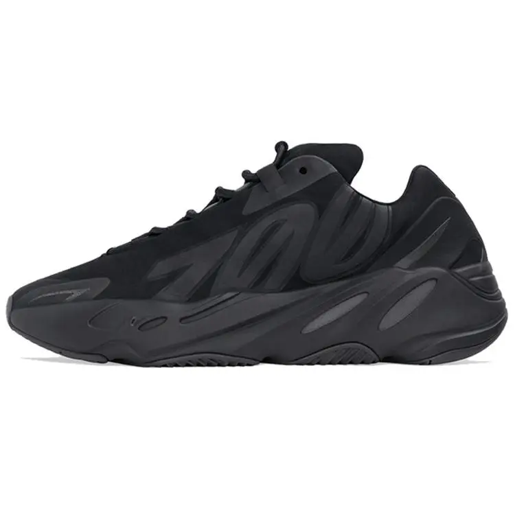 Adidas Yeezy Boost 700 Mnvn Triple Black Versatile Low Top Unisex Sneakers FV4440