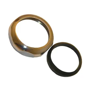 212 MAIN 1.5 in. Chrome-Plated Brass Slip Nut Kit - Hardware, Slip Joints, Includes Washer (Larsen Supply 03-1873)