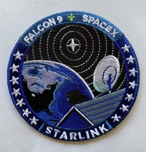 Original SpaceX STARLINK Dish Mission Patch NASA Falcon 9 3.5