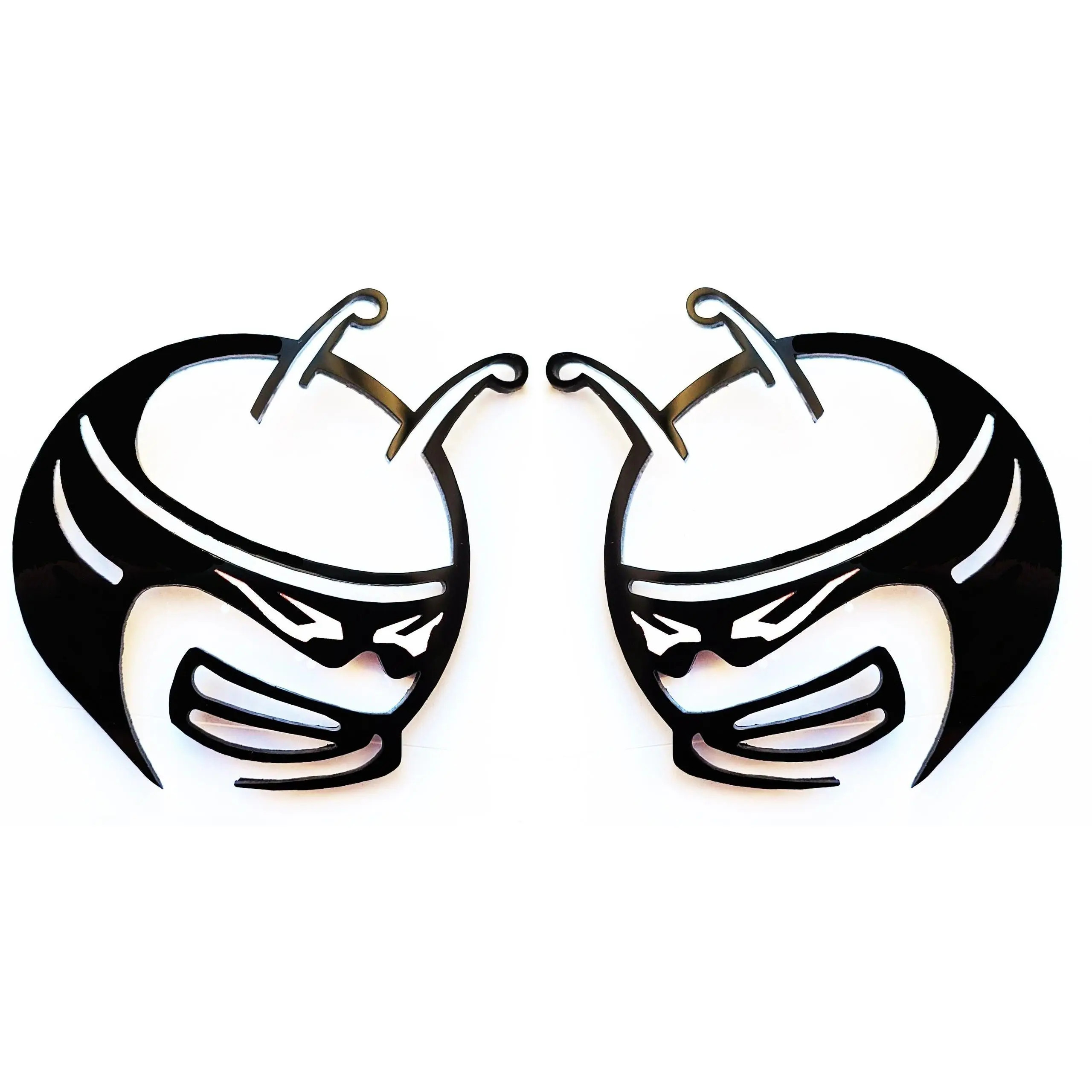2x Custom Fender Emblem Badges for Scat Pack for Dodge Challenger Charger SRT
