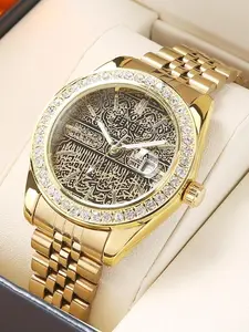 Mens' Fashion Quartz Watch: Stylish and Versatile Timepiece for Any Occasion