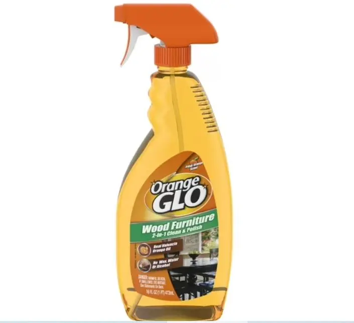 Orange Glo Wood Furniture 2-in-1 Clean & Polish Spray, 16 oz.