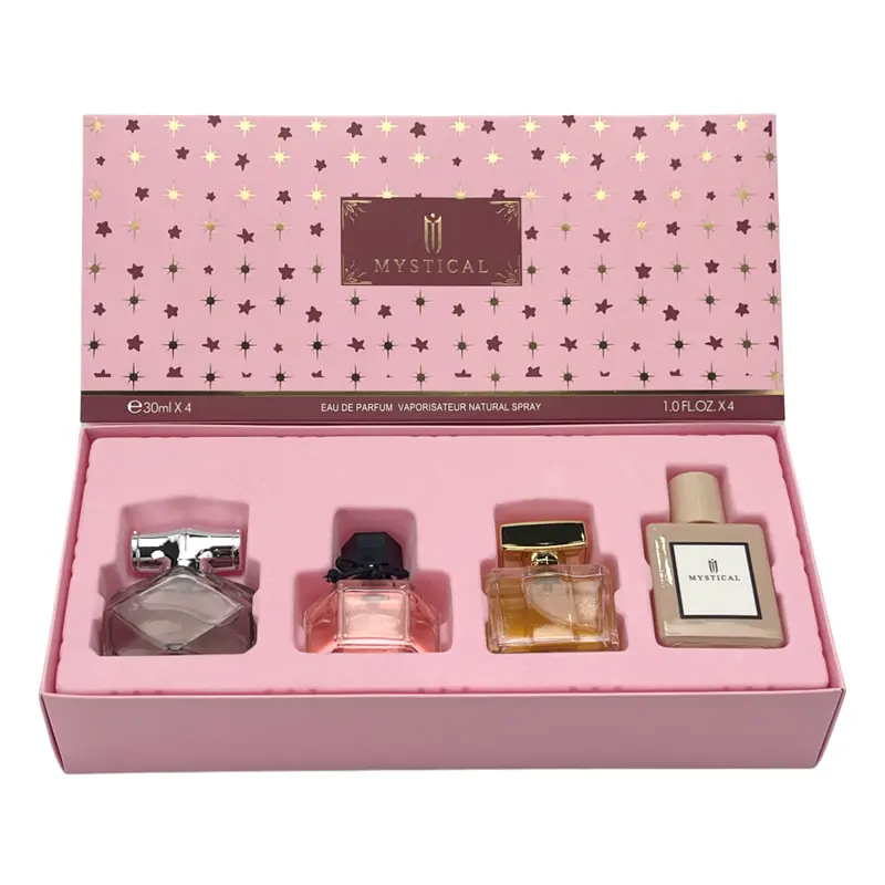 mini perfume PINKセット4本 Men's Cologne Fragrance set, mini perfume, Longlasting Portable