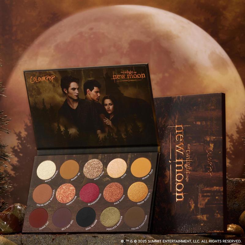 ColourPop x The Twilight Saga Eclipse Forever Eyeshadow Palette Set - 3 Limited Edition Palettes with 45 Shades & 5 Finishes for Vampy Looks