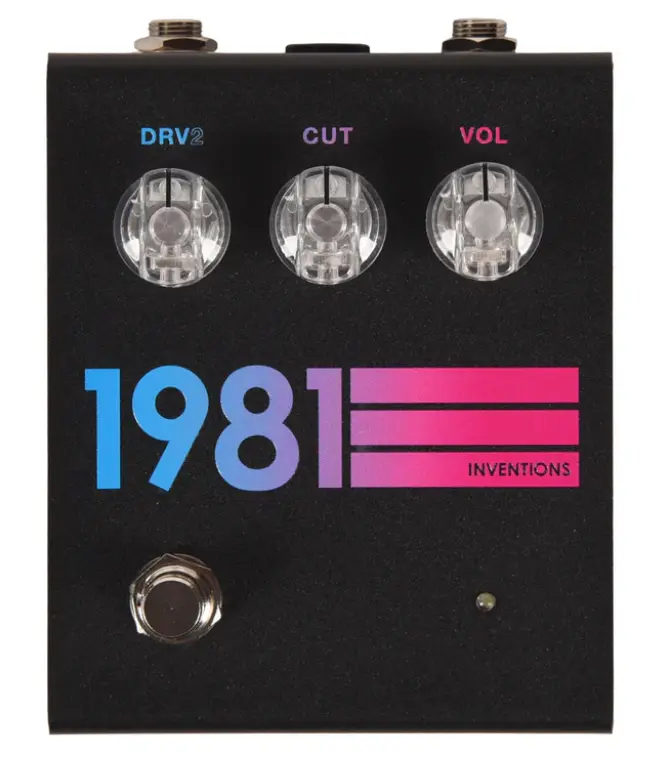 1981 Inventions DRV - Black Hyperfade. NEW, (Authorized Dealer)