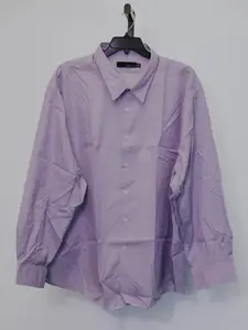 Men's purple button down shirt