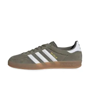 Adidas Gazelle Indoor Olive Strata Cloud White Gum Men’s Perfect Daily Casual Walking Shoe Fashion Footwear Sneakers Boy