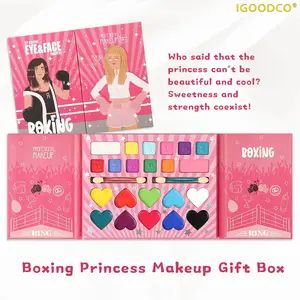 Igoodco 22-Color Eyeshadow Palette - High-Gloss & Matte Finishes, European-American Style Eyeshadow Palettes for Eye Makeup Products