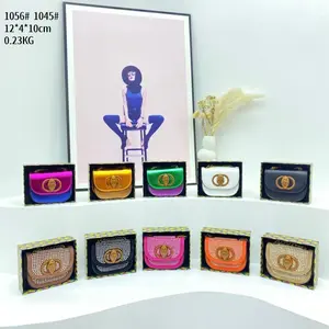 High-end Women's Bag Fashion Rhinestone Small Square Bag Full Rhinestone Shiny Chain Bag Fashion Versatile Shoulder Crossbody Bag