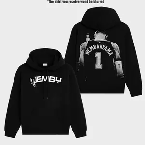 (Ver 2) Victor Wembanyama 1 Premium Cotton Oversize Hoodie Sweater T-Shirt, The Wemby Hoodie Sweater T-Shirt, The San Antonio Hoodie Sweater T-Shirt , Sunday Basketball Hoodie Sweater T-Shirt , Game Day Hoodie Sweater T-Shirt , Game Day Outfit