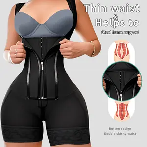 Women High Compression Girdle Shaper Postpartum Belly flat Sheath Waist Trainer Colombia Abdomen Control Shapewear