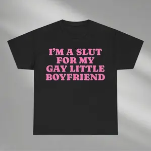 I Am Obsessed With My Adorable Gay Boyfriend Shirt Funny LGBT Apparel For Lesbian And Gay Friends Meme Tee Perfect Gift For Your Girlfriend Crewneck Menswear