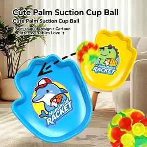 Fun Suction-Cup Catch Ball Set — Outdoor Sports, Two-Player, Parent-Child Interactive Toy for Kids