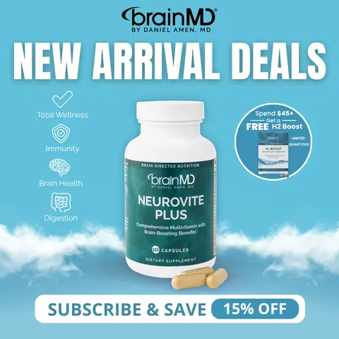 NeuroVite Plus | BrainMD | 120 Capsules | Whole-Body Wellness & Brain Health Support | Immune, Digestive & Antioxidant Support | 50+ Bioavailable Vitamins & Minerals